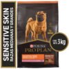 Pro Plan Sensitive Skin Salmón Razas Mediana/Grande 3 KG